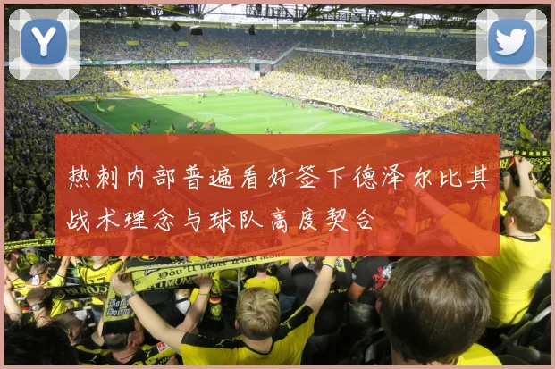 热刺内部普遍看好签下德泽尔比其战术理念与球队高度契合